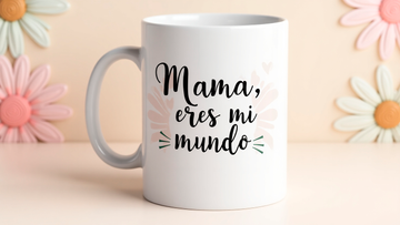 Mug blanco 11oz personalizado para Día de la madre en Colombia | PIXEL JAR