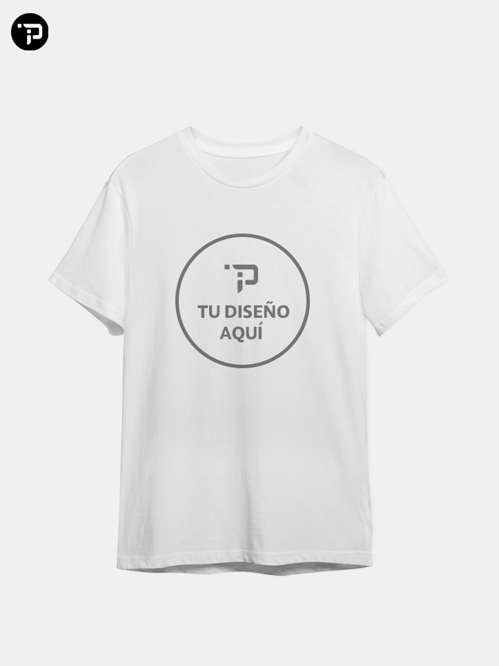 Camiseta cuello redondo Tela piel de durazno