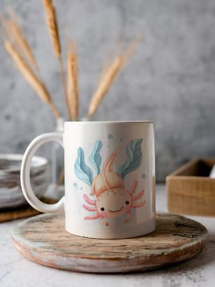 Taza personalizable de 11oz, color blanco, material cerámica, sublimado, Pixel Jar