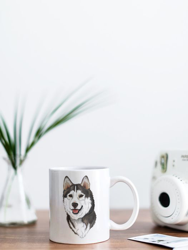 Mug personalizable de 11oz, color blanco, material cerámica, sublimado, Pixel Jar